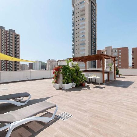 Atico Con Enorme Terraza Y Chill Out Particular Appartement Benidorm Buitenkant foto